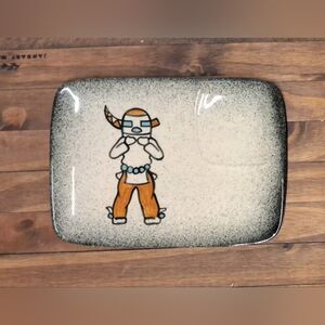 Vintage Loma Of Arizona MCM Southwestern Style Ceramic Plate